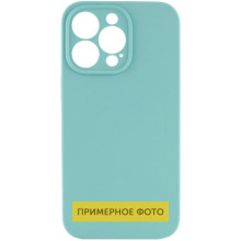 Чохол Silicone Case Full Camera Protective (AA) NO LOGO для Apple iPhone 16 Plus (6.7") – Бірюзовий