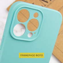 Чохол Silicone Case Full Camera Protective (AA) NO LOGO для Apple iPhone 16 Plus (6.7") – Бірюзовий