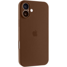Чохол Silicone Case Full Camera Protective (AA) для Apple iPhone 16 Plus (6.7") (Коричневий)