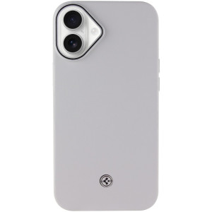 Чехол SGP PC+Leather with MagSafe для Apple iPhone 16 Plus (6.7") – Серый