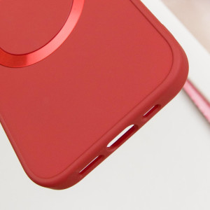 TPU чохол Bonbon Metal Style with Magnetic Fit для Apple iPhone 16 Plus (6.7") – Червоний