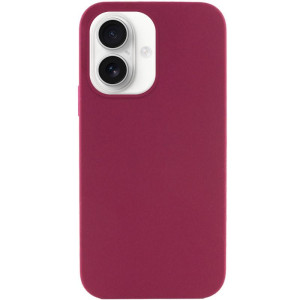 Чехол Silk Full Protective (AA) NO LOGO для Apple iPhone 16 Plus (6.7") – Бордовый