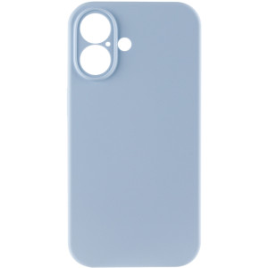 Чехол Silk Full Camera Protective (AA) NO LOGO для Apple iPhone 16 Plus (6.7") – Голубой