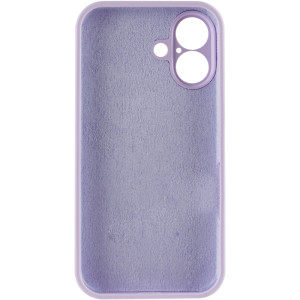 Чехол Silk Full Camera Protective (AA) NO LOGO для Apple iPhone 16 Plus (6.7") – Сиреневый