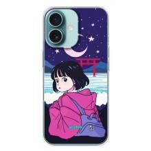 Чехол с персонажами АНИМЕ на iPhone 16 Plus – Синобу Миякэ