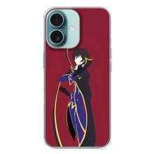 Чохли Персонажі Аніме Наруто для iPhone 16 Plus (AlphaPrint)