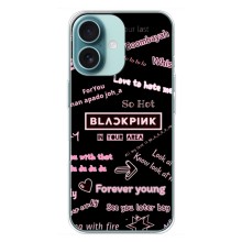 Чехлы с картинкой для iPhone 16 Plus – BLACKPINK