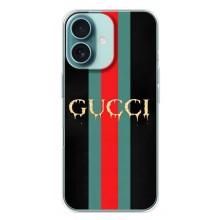 Чохли бренд ГУЧЧІ для iPhone 16 Plus – GUCCI