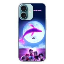 Чохли BTS для iPhone 16 Plus (AlphaPrint) – КИТ BTS