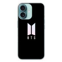Чохли BTS для iPhone 16 Plus (AlphaPrint) – Лого BTS