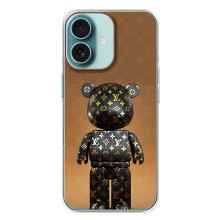 Чохли для iPhone 16 Plus - Bearbrick Louis Vuitton (PREMIUMPrint)