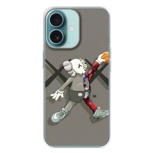 Чехлы для iPhone 16 Plus - Bearbrick Louis Vuitton (PREMIUMPrint) (Беарбрик Джордан)