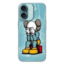 Чехлы для iPhone 16 Plus - Bearbrick Louis Vuitton (PREMIUMPrint) – Плач Bearbrick