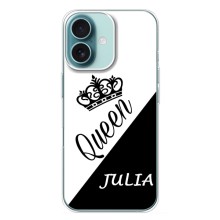 Чехлы для iPhone 16 Plus - Женские имена – JULIA