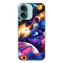 Чохли КОСМОС  на iPhone 16 Plus – Космічний світ