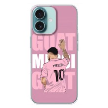 Чохли Лео Мессі в Маямі на iPhone 16 Plus – GOAT MESSI