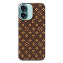 Чехлы Луи Витон для iPhone 16 Plus (AlphaPrint - LOUIS VUITTON) (фон LOUIS VUITTON)