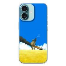 Чехлы на военную тематику для iPhone 16 Plus – Попадание