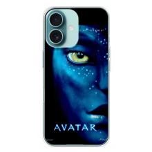Чохли з фільму АВАТАР для iPhone 16 Plus (AlphaPrint) – око Аватара