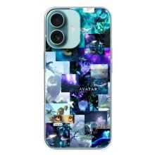 Чохли з фільму АВАТАР для iPhone 16 Plus (AlphaPrint) – колаж Аватар