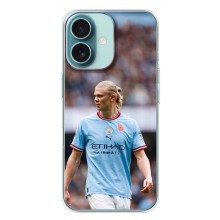 Чохли з футболістом Ерлінг Холанд для iPhone 16 Plus (AlphaPrint) (Ерлинг Холанд)