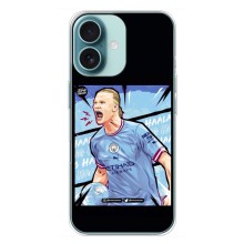 Чохли з футболістом Ерлінг Холанд для iPhone 16 Plus (AlphaPrint) (гол Ерлінг Холанд)