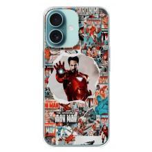 Чохли з героями Марвел iPhone 16 Plus (VPrint)