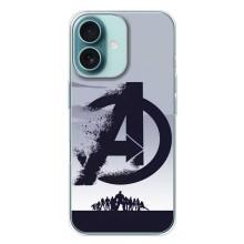 Чохли з героями Марвел iPhone 16 Plus (VPrint)