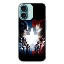 Чохли з героями Марвел iPhone 16 Plus (VPrint)