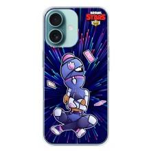 Чехлы Brawl Stars для iPhone 16 Plus (AlphaPrint) – Тара