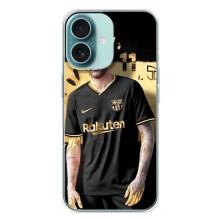 Силіконовий Чохол для iPhone 16 Plus – Gold Neymar