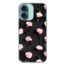 Чохли з принтом Троянд для iPhone 16 Plus – Троянди