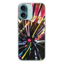 Чохли з прінтом Спортивна тематика для iPhone 16 Plus – Флорбол