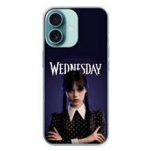 Чохол з картинкою Венсдей на iPhone 16 Plus – Wednesdey