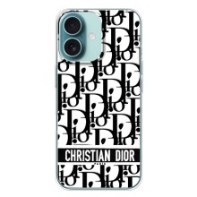 Чехол (Dior, Prada, YSL, Chanel) для iPhone 16 Plus – Christian Dior