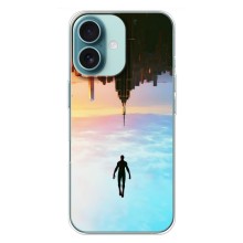 Чохол з людиною павуком для iPhone 16 Plus - (AlphaPrint) (Людина павук)