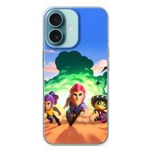 Чехол для iPhone 16 Plus Бравл Старс (VPrint) – Бравел Старс