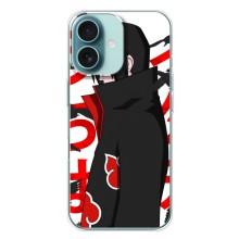 Чохол Ітачи Учіха для Айфон 16 Плюс (AlphaPrint) – Учиха Ітачи