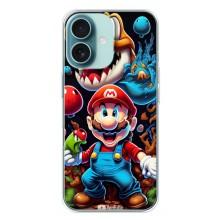 Чехол КИБЕРСПОРТ для iPhone 16 Plus – Марио