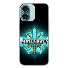 Чехол майнкрафт для iPhone 16 Plus – MineCraft 2