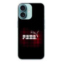 Чохол з Брендами одягу на Айфон 16 Плюс – PUMA стиль