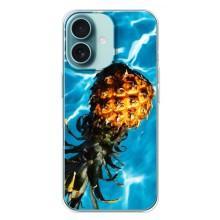 Чохол з зображенням смачної їжі для iPhone 16 Plus – Ананас