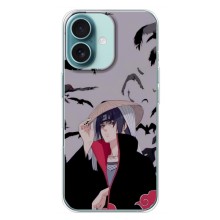 Анимешный чехол для iPhone 16 Plus (Итачи Itachi)