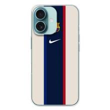 Чехол для iPhone 16 Plus (Барселона) – Фк Барселона
