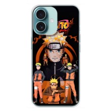 Чохли з принтом НАРУТО на iPhone 16 Plus (Naruto герой)