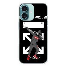 Чеохол для iPhone 16 Plus з картинкою Supreme (AlphaPrint) – Супрім