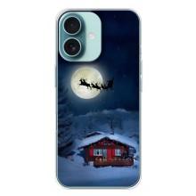Чехол Санта Клаус для iPhone 16 Plus – Санта