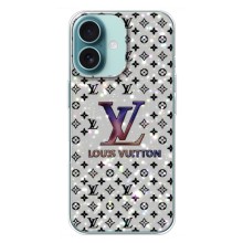 Чехол Стиль Louis Vuitton на iPhone 16 Plus (Яркий LV)