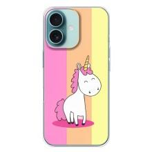 Чохол Unicorn на iPhone 16 Plus – Яскравий Єдинорог
