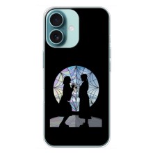 Чехлы Венсдей на iPhone 16 Plus Уэнсдей (AlphaPrint) (комната Уэнздей)